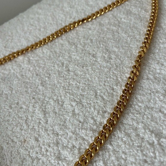 SOLD Saint Laurent YSL Monogram Large Wallet on Chain Grained Leather 100% Auth - Picture 10 of 14